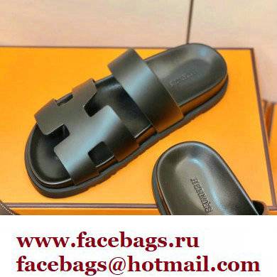 Hermes Original Calfskin Chypre Sandals 09