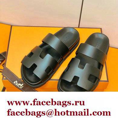 Hermes Original Calfskin Chypre Sandals 09