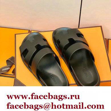 Hermes Original Calfskin Chypre Sandals 09