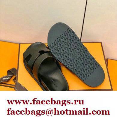 Hermes Original Calfskin Chypre Sandals 09