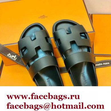 Hermes Original Calfskin Chypre Sandals 09