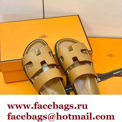 Hermes Original Calfskin Chypre Sandals 10