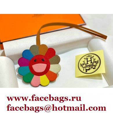 Hermes Rainbow Sunflower Bag Charm 02 2022