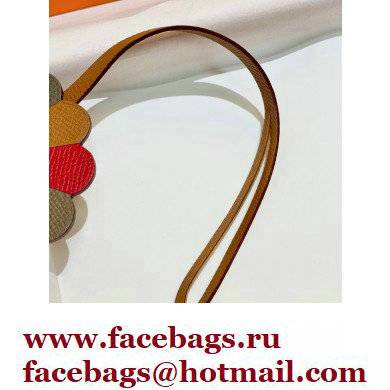 Hermes Rainbow Sunflower Bag Charm 04 2022