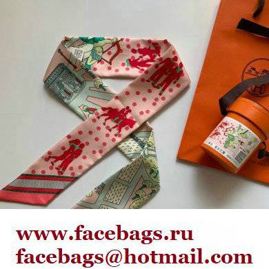 Hermes Twilly Silk Slim 5x85cm 58 2022