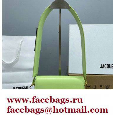 Jacquemus Le Carinu Small Square Bag Leather Green