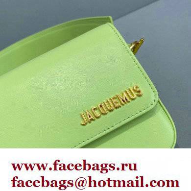 Jacquemus Le Carinu Small Square Bag Leather Green