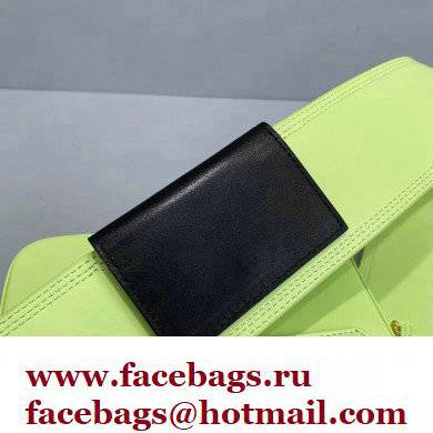 Jacquemus Le Carinu Small Square Bag Leather Green