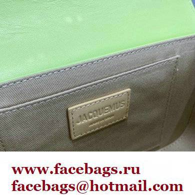 Jacquemus Le Carinu Small Square Bag Leather Green