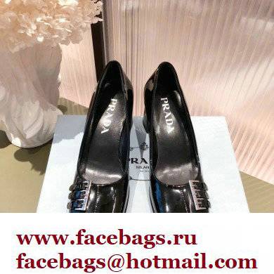 Prada Patent Leather Buckle Detail pumps Black 2022