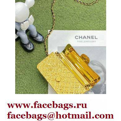 chanel gold-tone Mini Evening Bag AS3012 2022