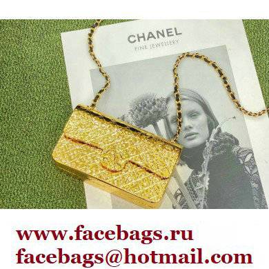 chanel gold-tone Mini Evening Bag AS3012 2022