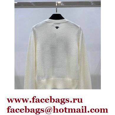 dior flowers emboridered sweater 2022