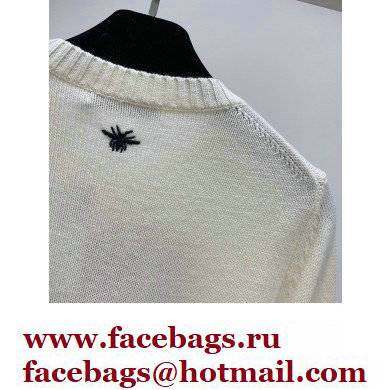 dior flowers emboridered sweater 2022