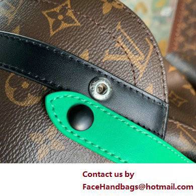 Louis Vuitton Monogram Canvas Christopher PM Backpack Bag Green