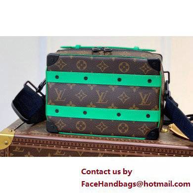 Louis Vuitton Monogram Canvas Handle Soft Trunk Bag Green