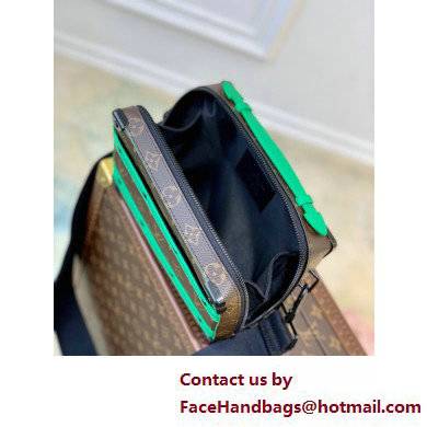 Louis Vuitton Monogram Canvas Handle Soft Trunk Bag Green