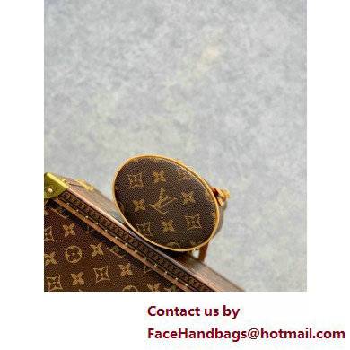 Louis Vuitton Monogram Canvas Nano Bucket Bag M81489 Brown