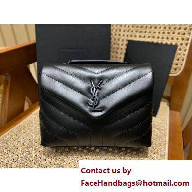 SAINT LAURENT loulou small chain bag en cuir matelasse Y 494699 so black(ORIGINAL QUALITY)