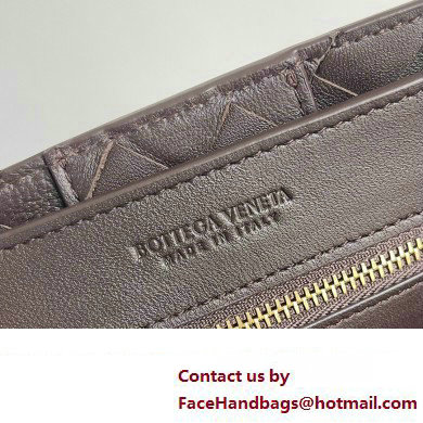 Bottega Veneta Intrecciato leather Small Andiamo top handle Bag Coffee