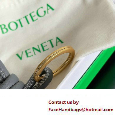 Bottega Veneta Knot Leather key ring 10