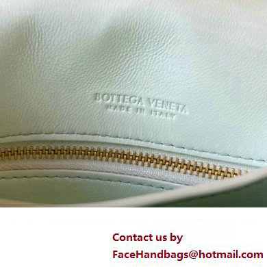 Bottega Veneta Mini Intrecciato leather Cross-Body Bag with adjustable sliding strap Pale Green