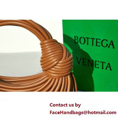 Bottega Veneta Mini Jodie tubular leather top handle Bag Brown - Click Image to Close