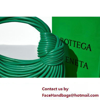 Bottega Veneta Mini Jodie tubular leather top handle Bag Green