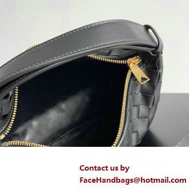 Bottega Veneta Mini Wallace Intrecciato leather Bag Black