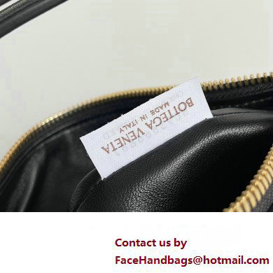 Bottega Veneta Mini Wallace Intrecciato leather Bag Black