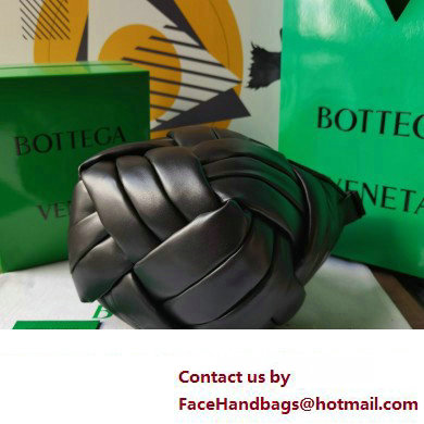 Bottega Veneta Small Helmet Shoulder Bag Black