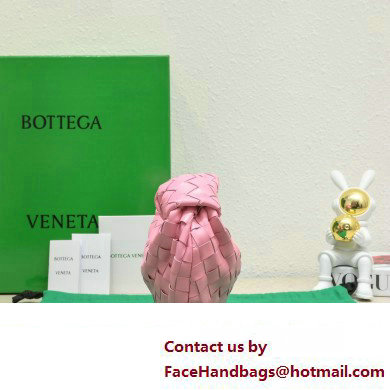 Bottega Veneta intrecciato leather mini jodie top handle bag ribbon 2023