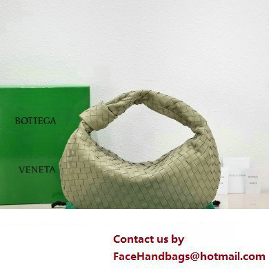 Bottega Veneta intrecciato leather small jodie shoulder bag army green