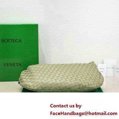 Bottega Veneta intrecciato leather small jodie shoulder bag army green