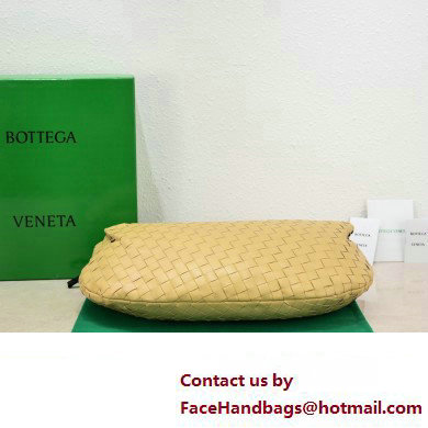 Bottega Veneta intrecciato leather small jodie shoulder bag beige