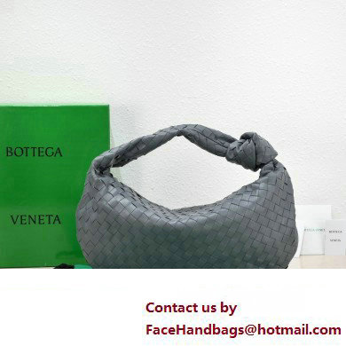 Bottega Veneta intrecciato leather small jodie shoulder bag thunder