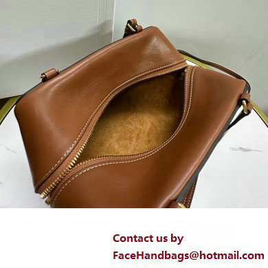 CELINE CALFSKIN FOLDED TRIOMPHE TOTE TAN 2023