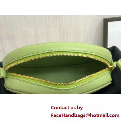 Celine CROSSBODY OVAL PURSE cuir triomphe in SMOOTH CALFSKIN 101703 Light Green