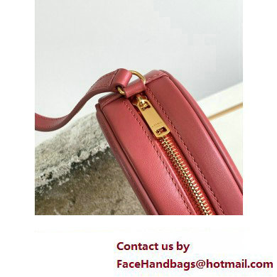 Celine CROSSBODY OVAL PURSE cuir triomphe in SMOOTH CALFSKIN 101703 Rouge Red