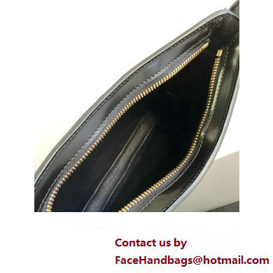 Celine Medium Celine Croque Bag in SHINY CALFSKIN 112273 Black