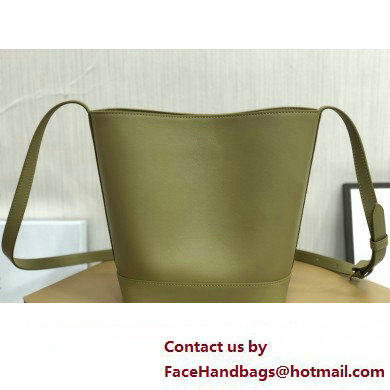 Celine SMALL BUCKET CUIR TRIOMPHE Bag in SMOOTH CALFSKIN 198243 Laurel