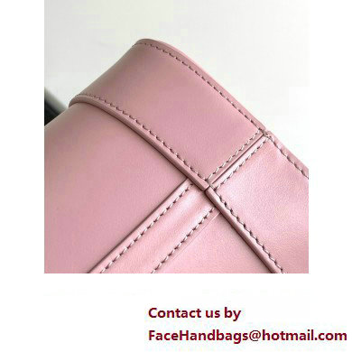 Celine SMALL BUCKET CUIR TRIOMPHE Bag in SMOOTH CALFSKIN 198243 Pink