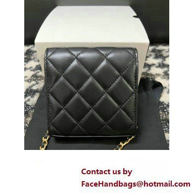 Chanel Clutch with Chain in Lambskin AP3291 black 2023