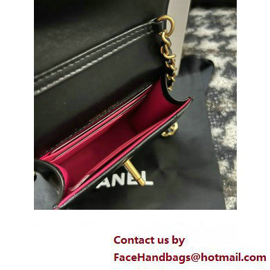 Chanel Clutch with Chain in Lambskin AP3291 black 2023