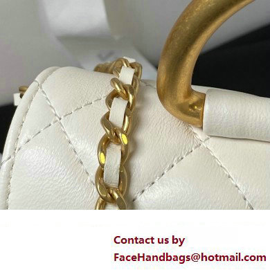 Chanel Clutch with Chain in Lambskin AP3485 WHITE 2023