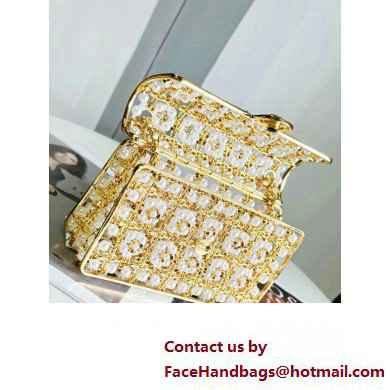 Chanel Evening Bag in Golden-Tone Metal AS4076 2023