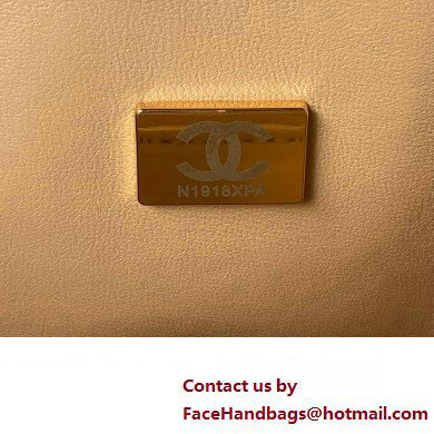 Chanel Lambskin Clutch with Chain Bag AS3791 Beige 2023