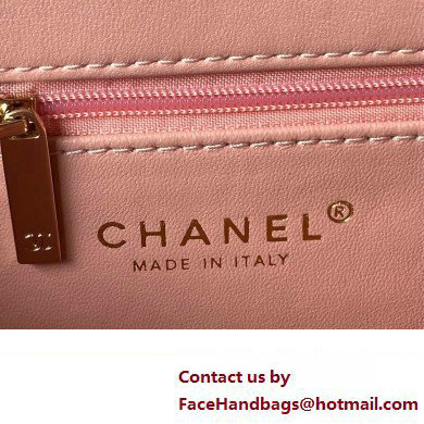 Chanel Lambskin Clutch with Chain Bag AS3791 Pink 2023