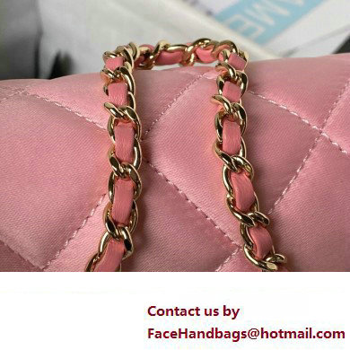 Chanel Satin Clutch with Chain Bag AS3791 Pink 2023