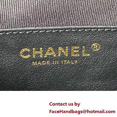 Chanel Small Backpack in Calfskin AS4275 BLACK 2023